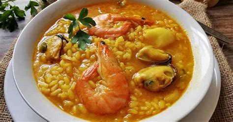 Arroz Caldoso Marisco Andaluz